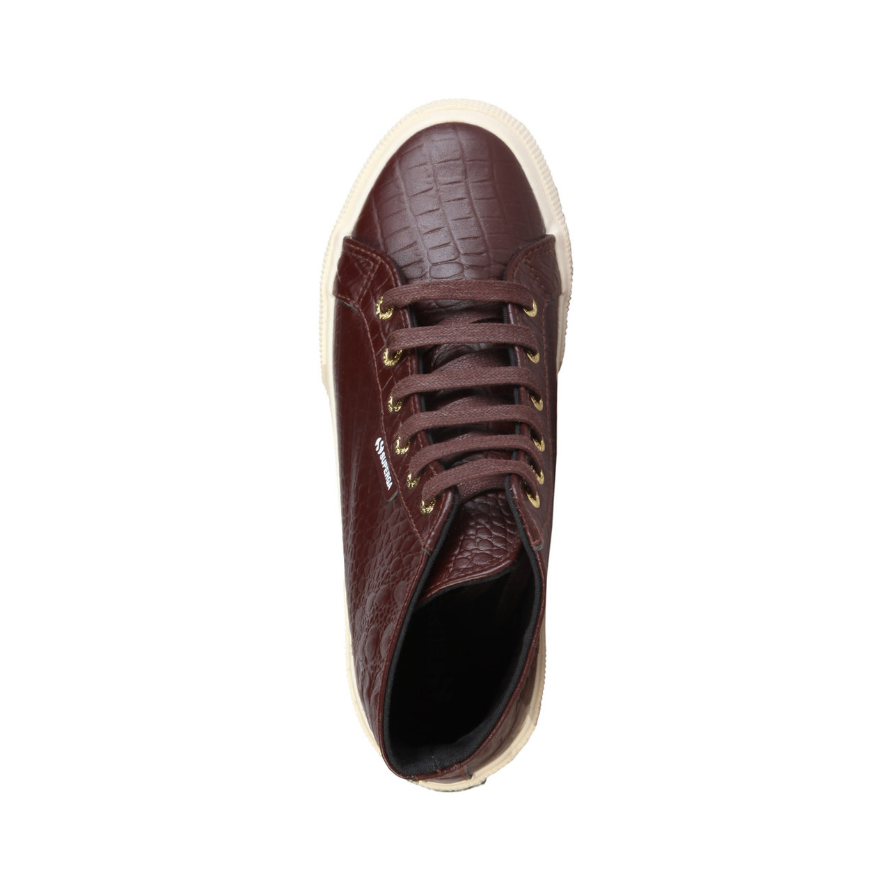 superga pelle di coccodrillo