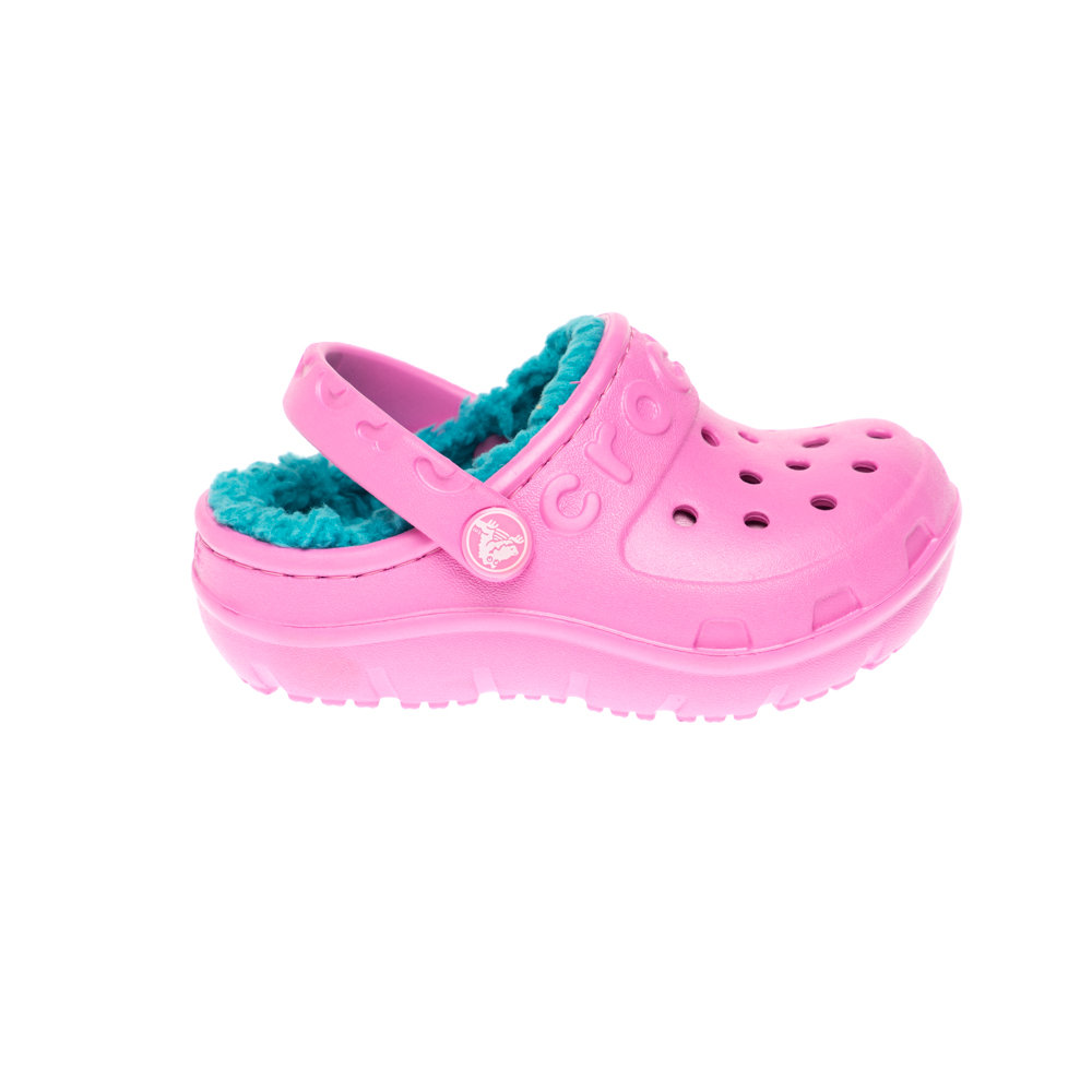 Mules para niña rosa y azul claro - Crocs - Compra en Ventis.