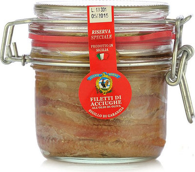 Alici & Acciughe 6 vasetti 230 gr - Filetti di acciughe in olio di oliva