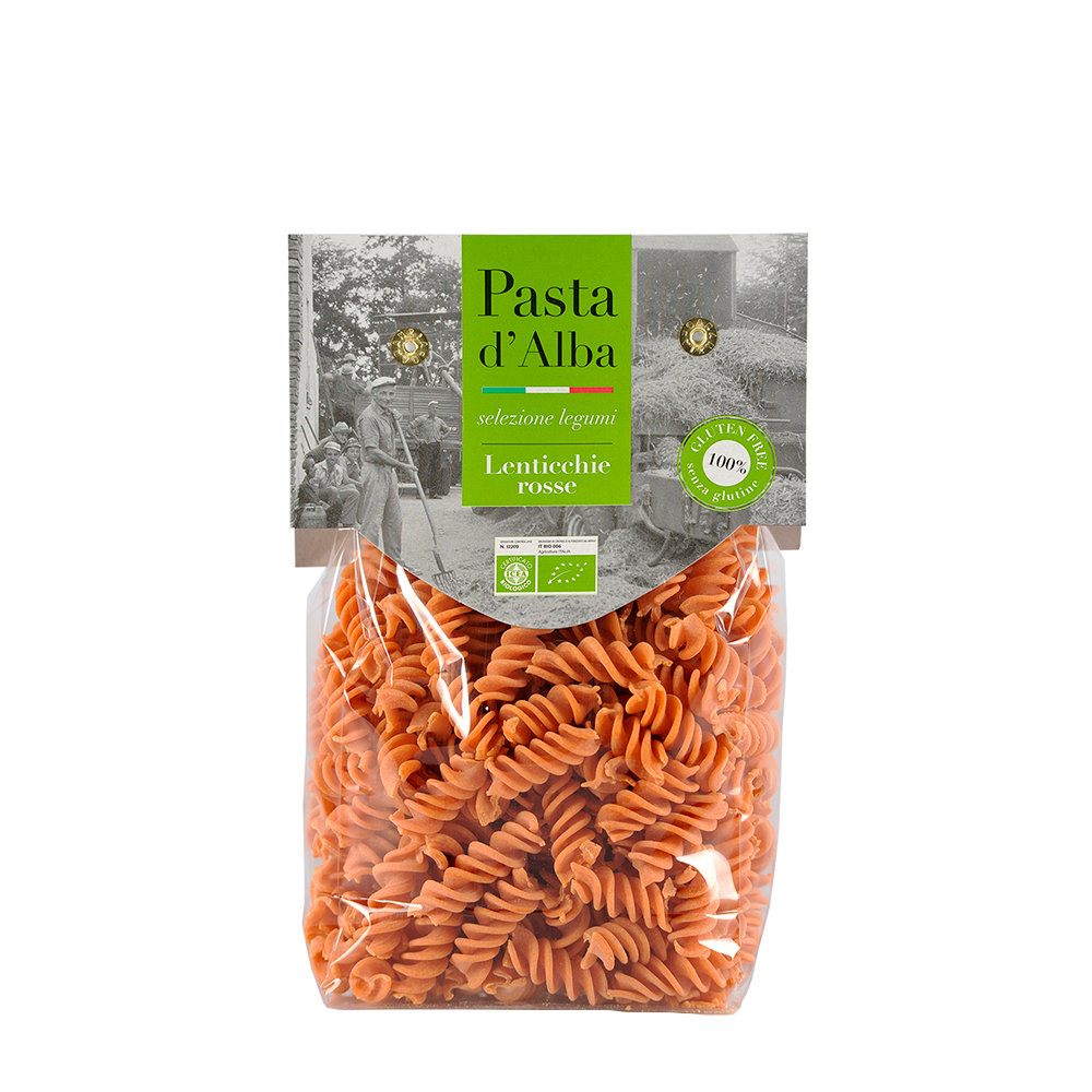 6 confezioni - Fusilli di Lenticchie BIO Senza Glutine 250 gr