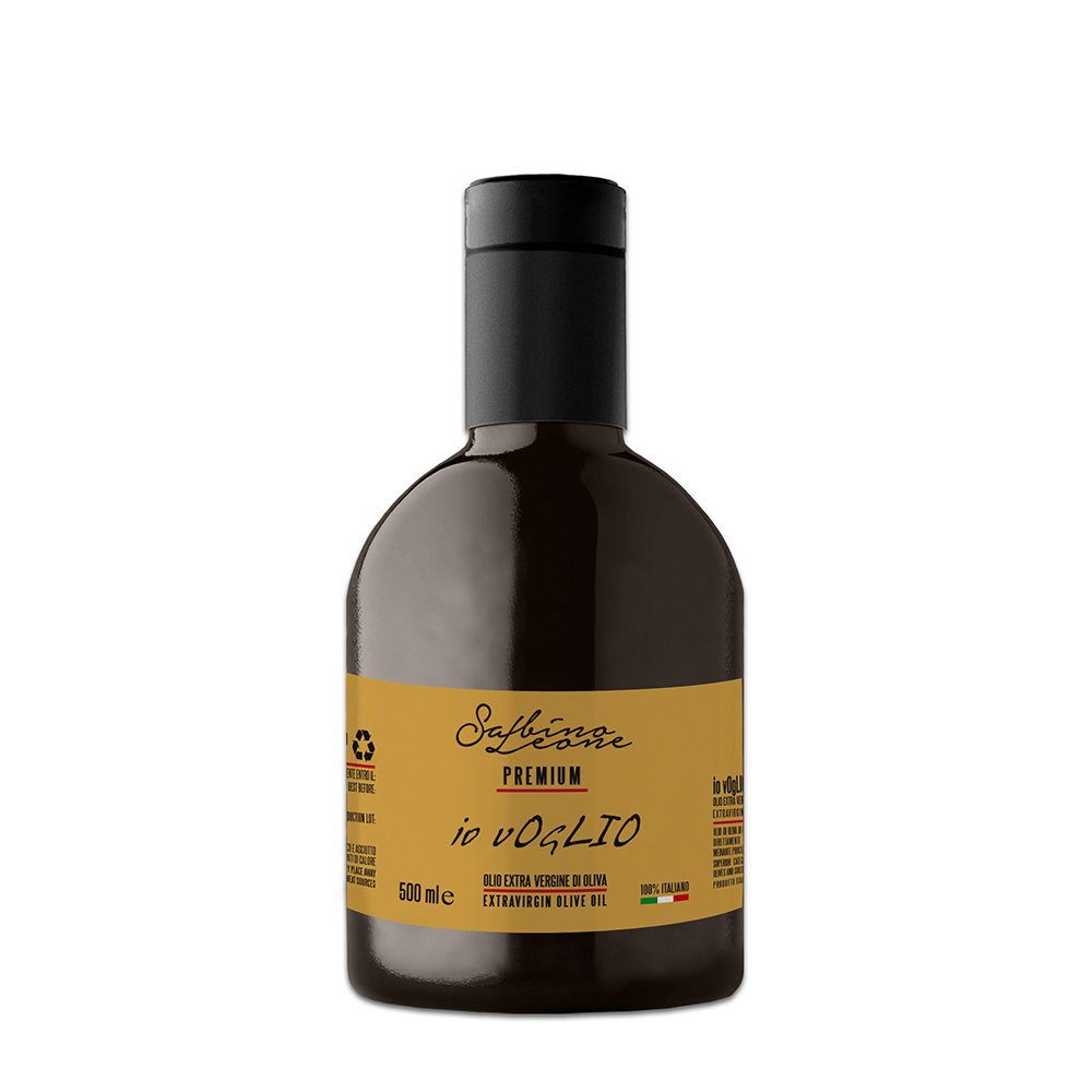 6 bottiglie - Olio EVO ''Io Voglio'' DOP 500 ml