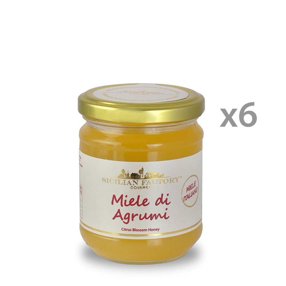 Image of 6 vasetti - Miele di Agrumi 250 gr