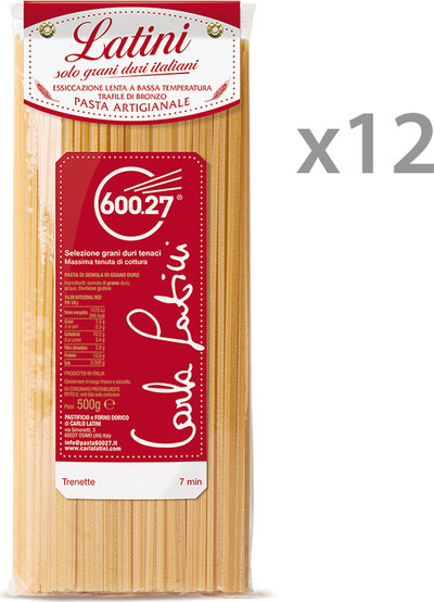 Grano Duro 12 confezioni - Trenette 500 gr