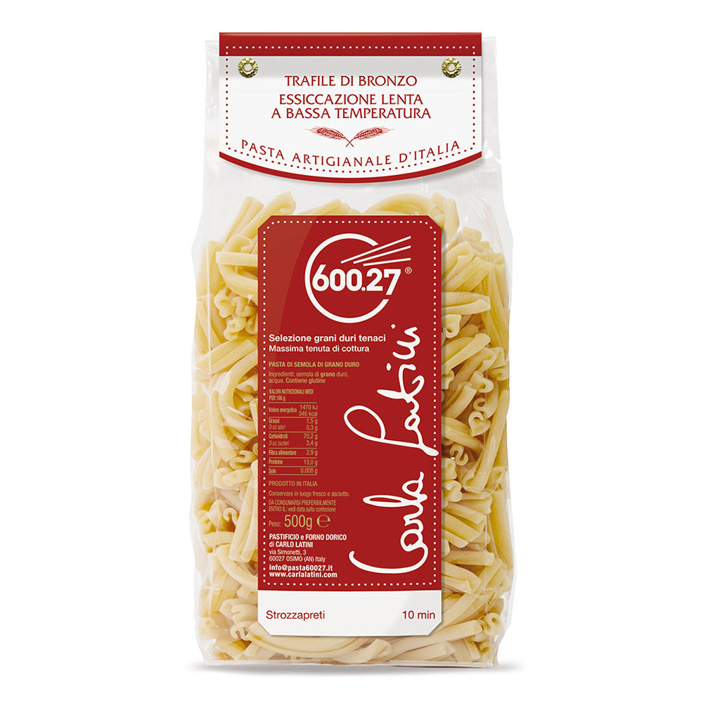 12 confezioni - Strozzapreti 500 gr