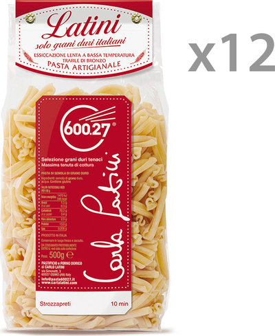 Grano Duro 12 confezioni - Strozzapreti 500 gr