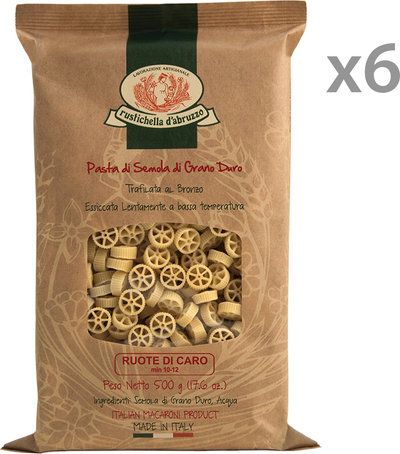 Grano Duro 6 confezioni - Ruote di carro 500 gr