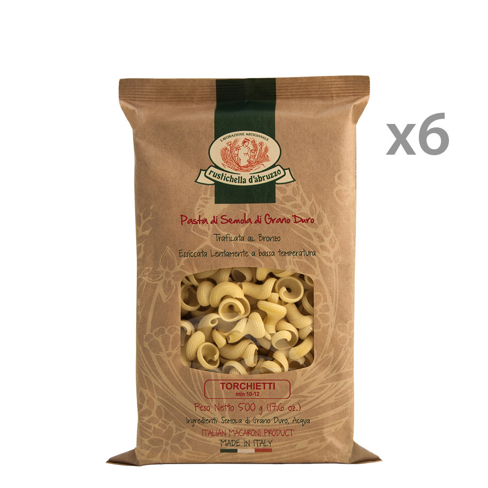 6 confezioni - Torchietti 500 gr