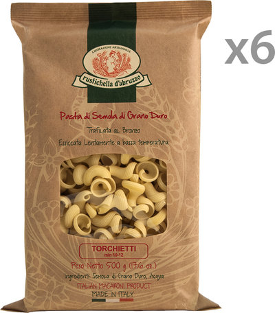 Grano Duro 6 confezioni - Torchietti 500 gr