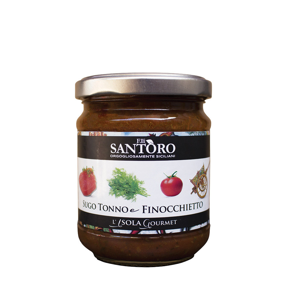 6 vasetti - Sugo Tonno e Finocchietto 212 ml