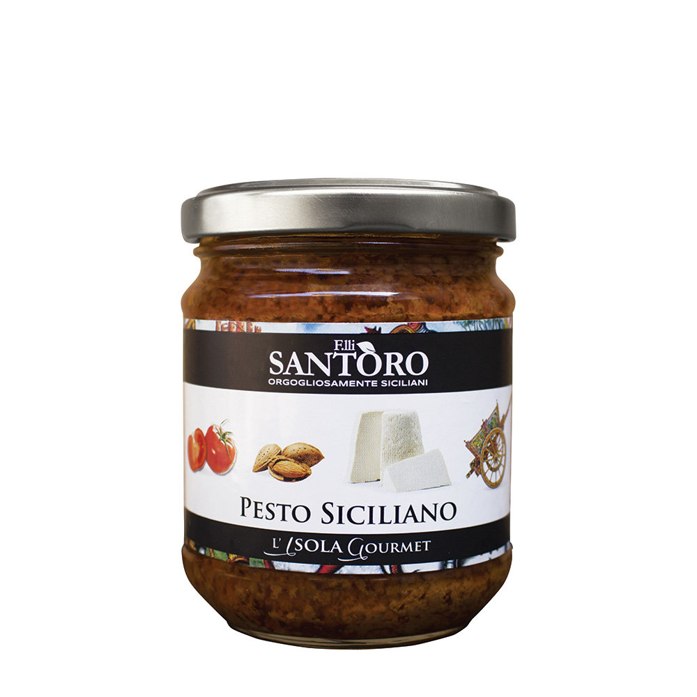 6 vasetti misti: 3 Pesto Siciliano - 3 Pesto di noci