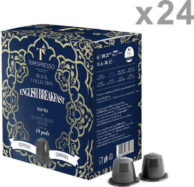 Tè 24 confezioni da 10 Capsule - Thè ENGLISH BREAKFAST