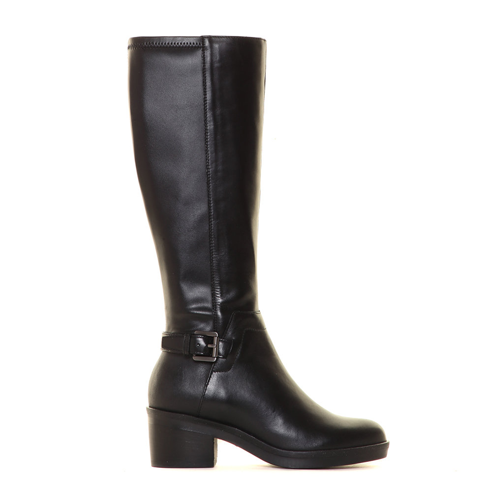 Botas altas negras para mujer - Geox - Compra en Ventis.