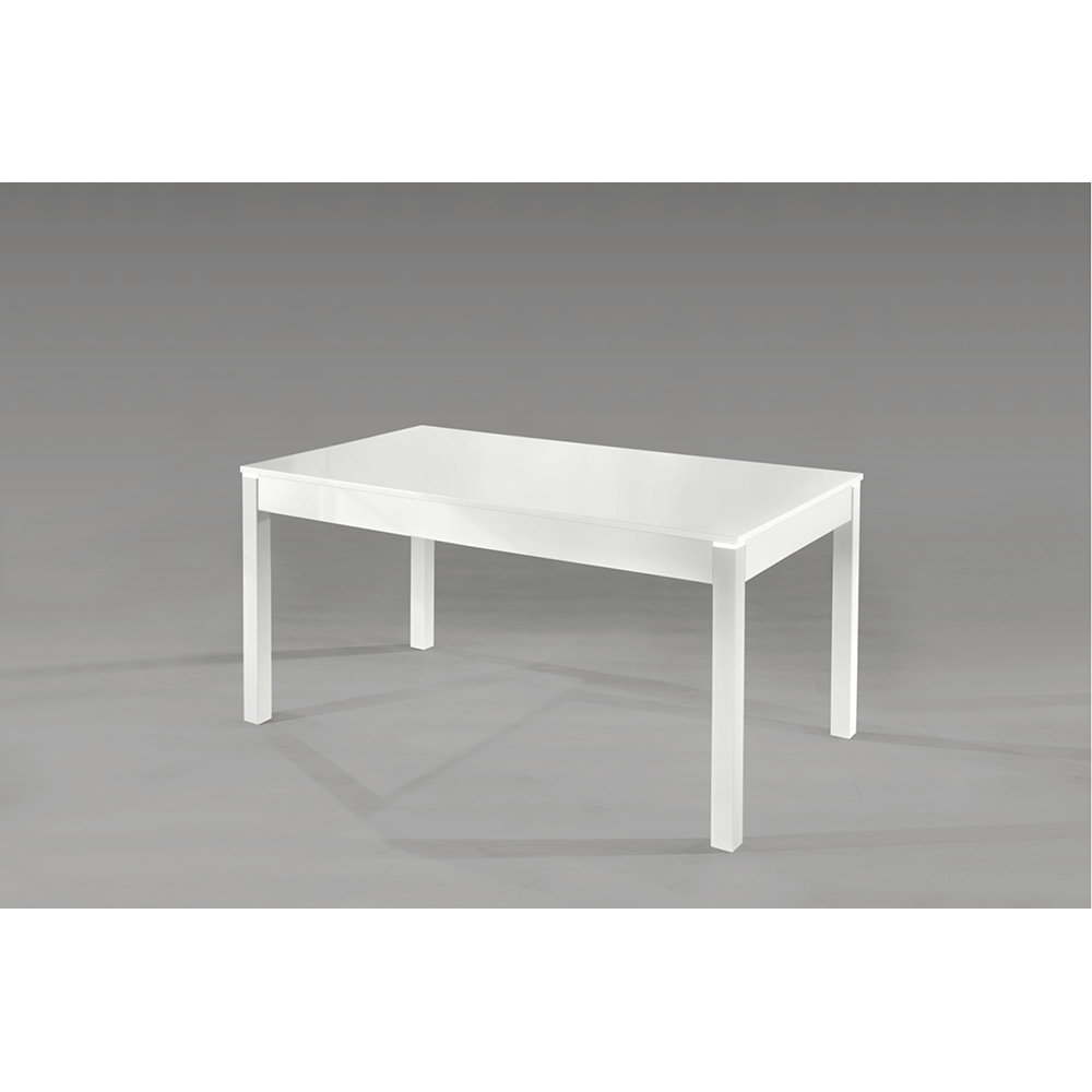 Base Per Tavolo In Alluminio Bianco - Supporto Pavimento Per Tavoli - Foto 3