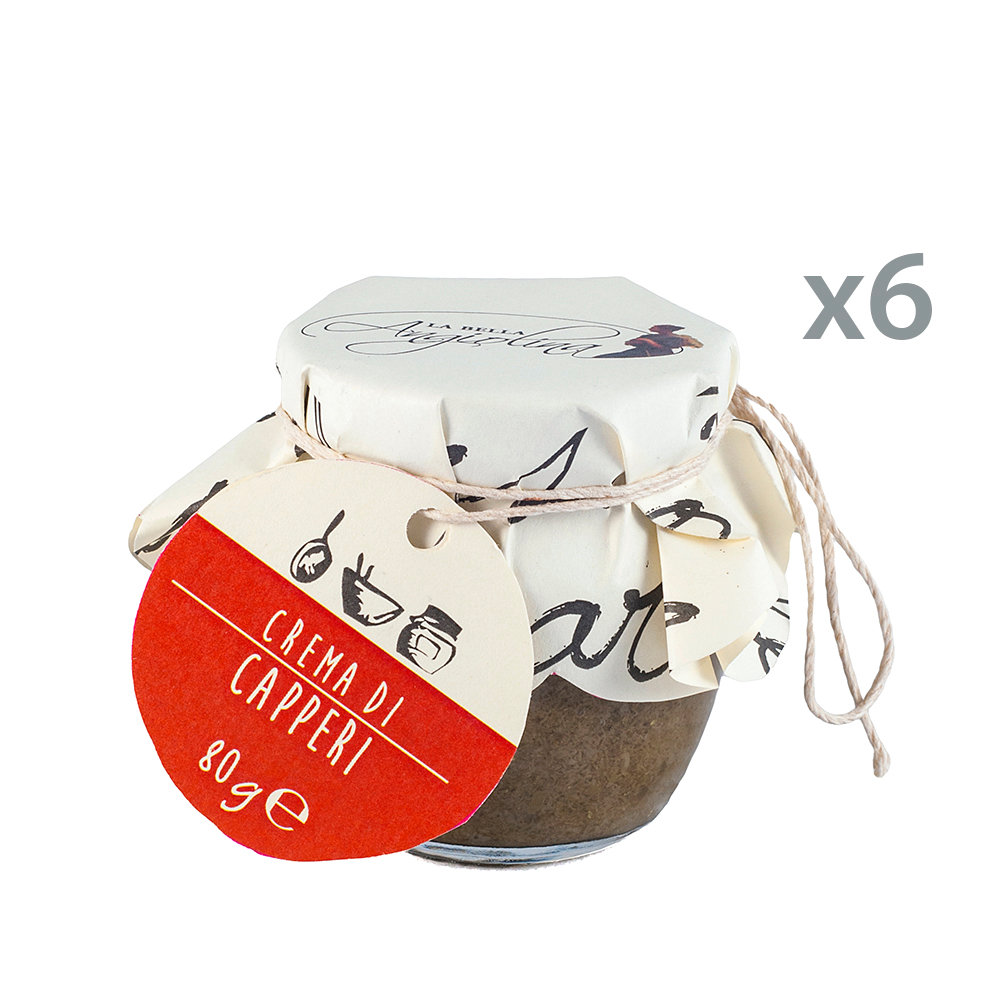 6 orci - Crema di capperi 80 gr