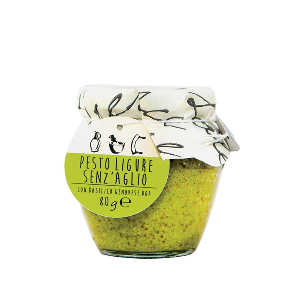 6 orci - Pesto ligure noci e pinoli senza aglio 80 gr