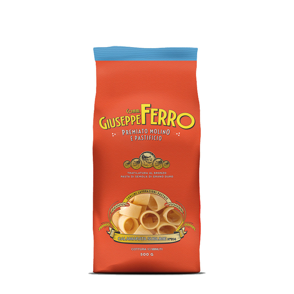 12 confezioni - Calamarata sublime ''Giuseppe Ferro'' 500 gr