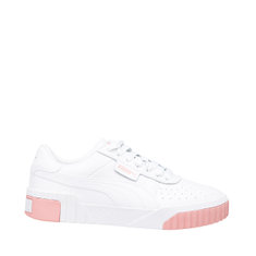 puma basket bianche e rosa