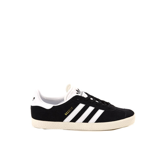 adidas nere con strisce oro