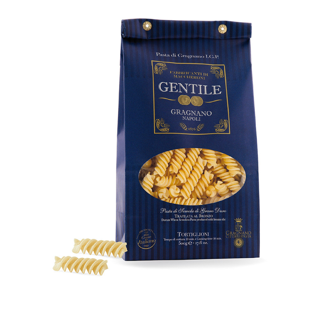 12 Conf. da 500 gr - Tortiglioni di semola di grano duro