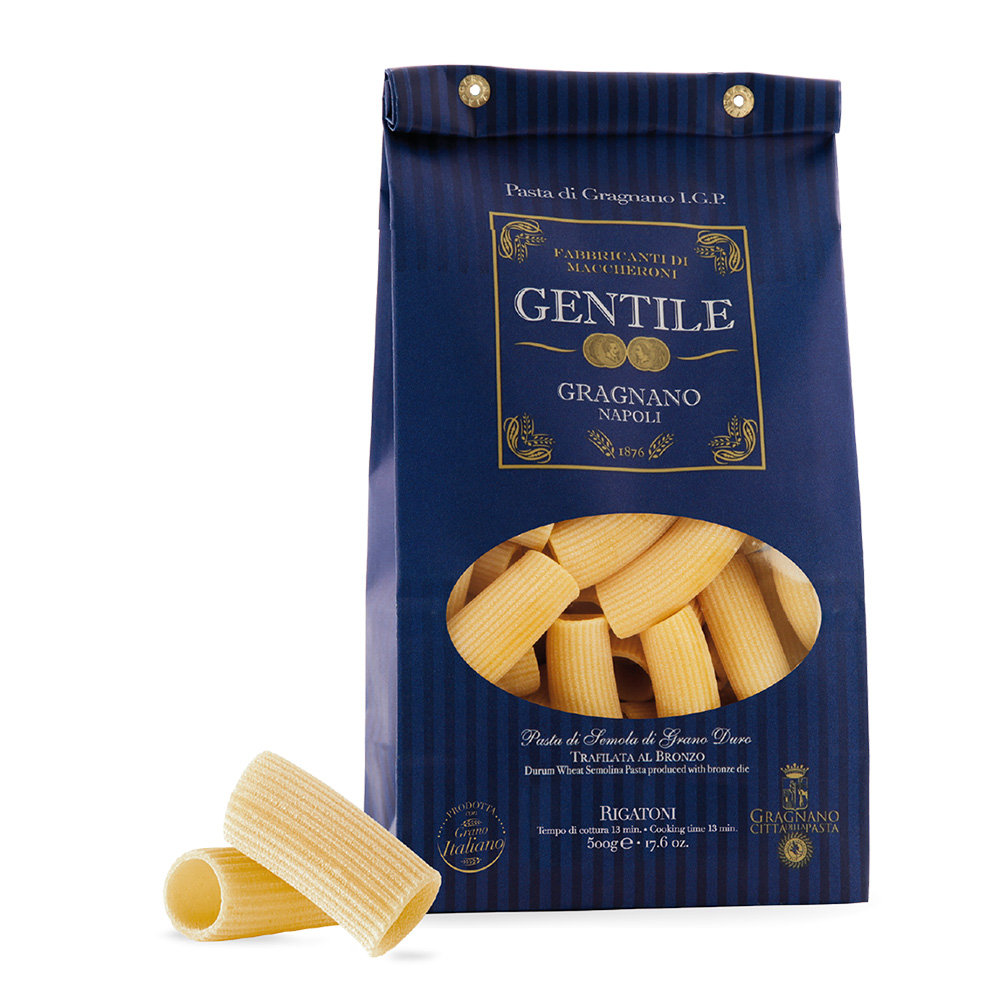 12 Conf. da 500 gr - Rigatoni di semola di grano duro