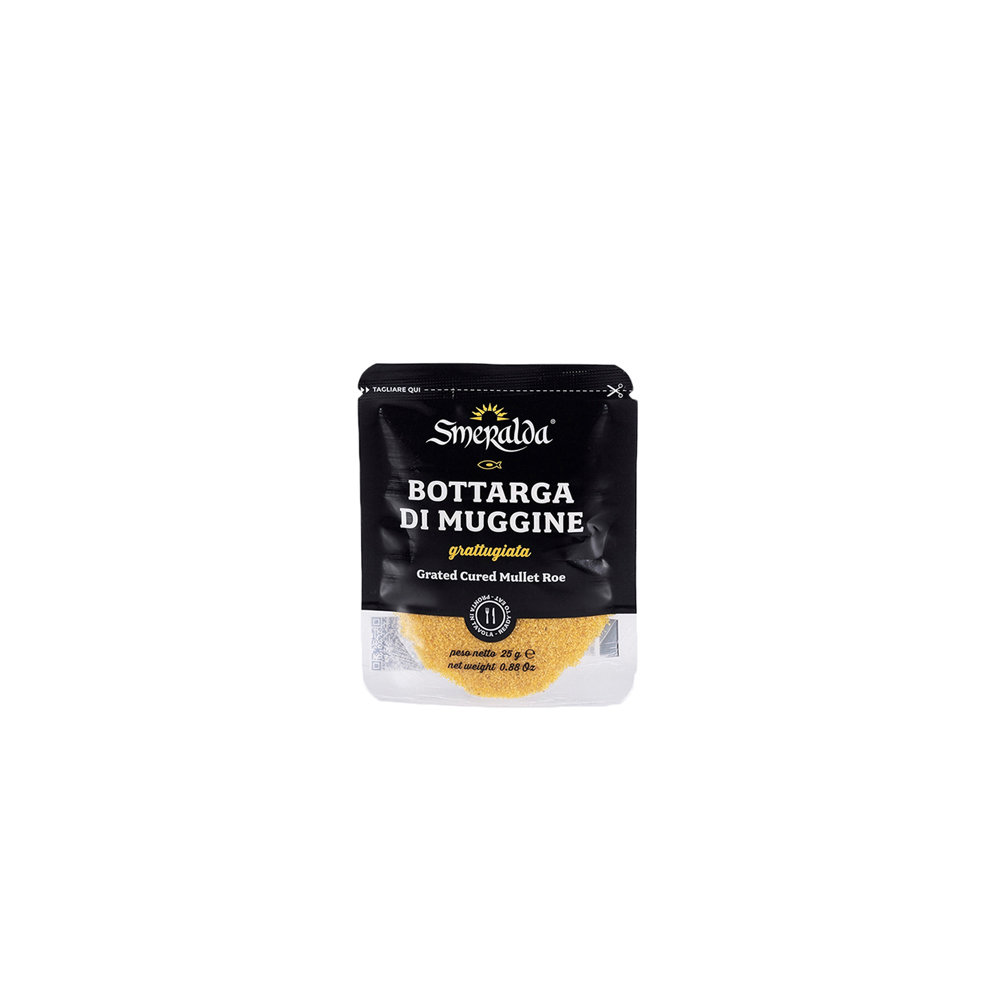 4 bustine di bottarga di muggine da 25 gr