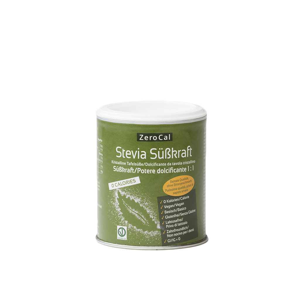 4 confezioni ZeroCal Stevia 1:1 da 200 gr