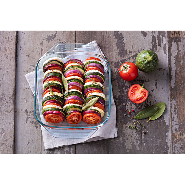 Pyrex Teglia Rettangolare In Vetro Borosilicato - 22x13x5 Cm, Resistente Al Calore Fino A 300°C, Made In France - Foto 10