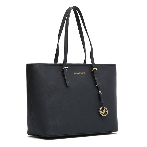 Borsa a spalla Jet Set Travel grande blu Michael Kors Acquista su Ventis
