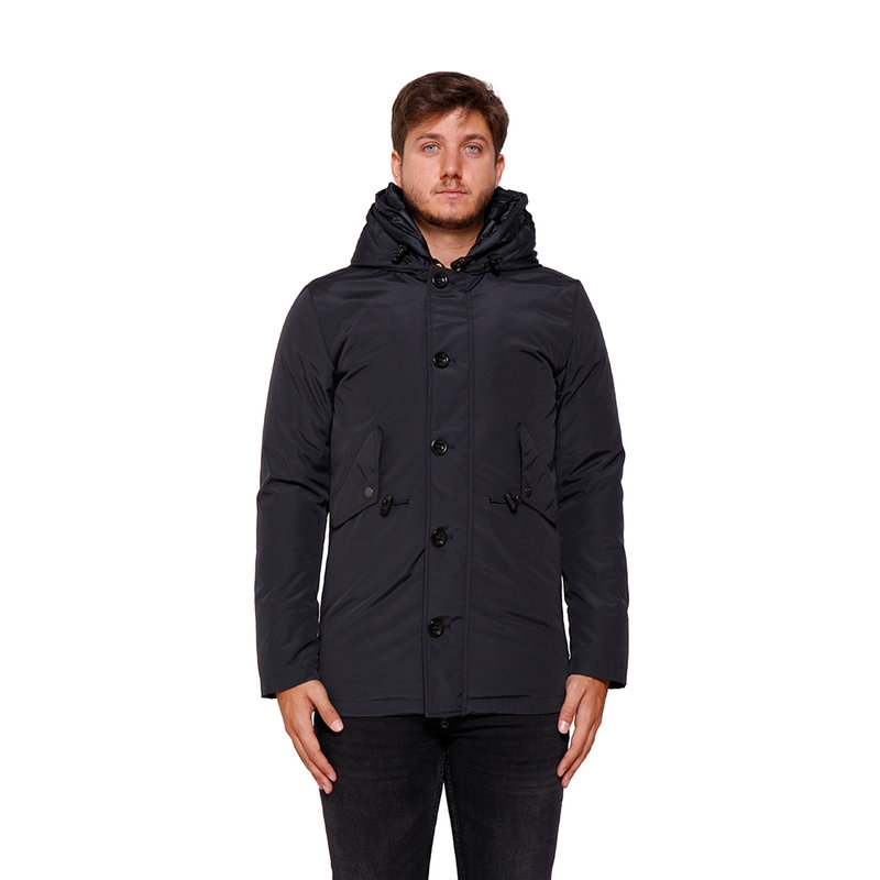 Piumino Canadian uomo lungo impermeabile blu navy - Canadian - Acquista su  Ventis.