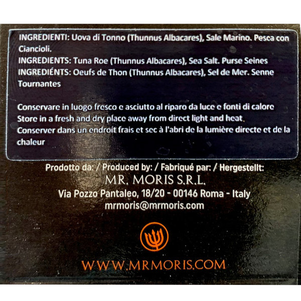 50g Fish Roe Sushi Nori Sheets Mr Moris Premium Grey Mullet Bottarga Powder - 50g ...