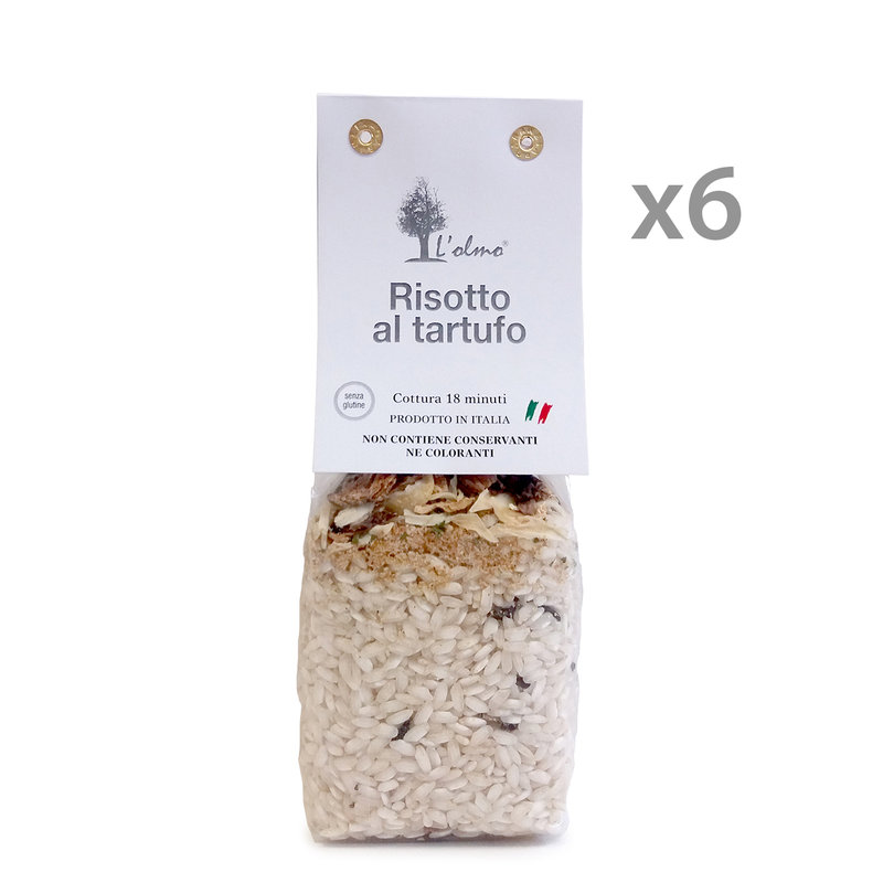 6 sacchetti - Risotto al tartufo da 300 gr - L'Olmo - Acquista su Ventis.