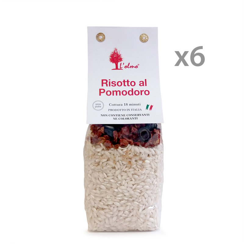 6 sacchetti - Risotto al Pomodoro da 300 gr - L'Olmo - Acquista su Ventis.