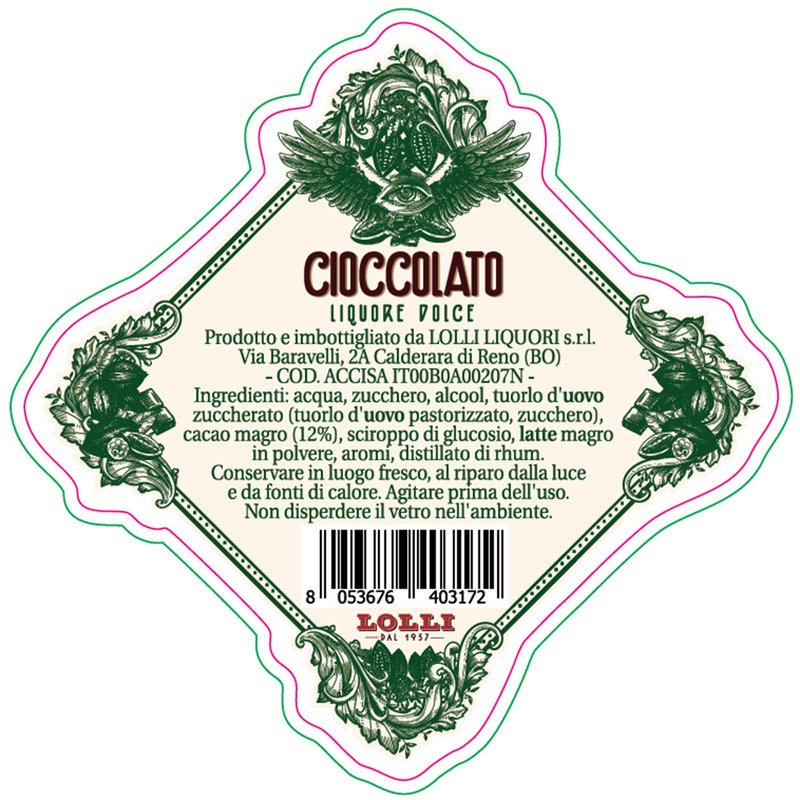 Confezione regalo Liquore al cioccolato