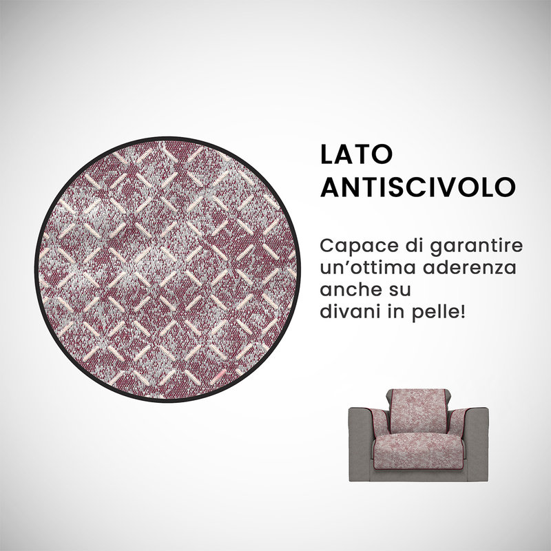 Copridivano antiscivolo e waterproof COZY, grigio scuro - DATEX - Acquista  su Smart BPER Zone.