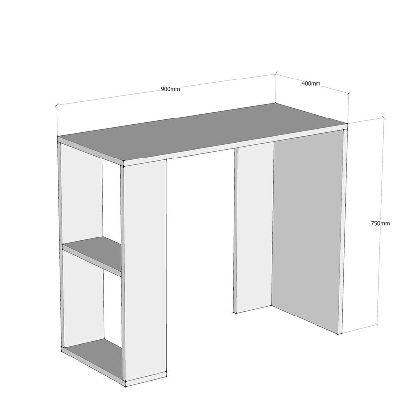 Scrivania Nano,bianco - Home office a partire da - Purchase on Ventis.