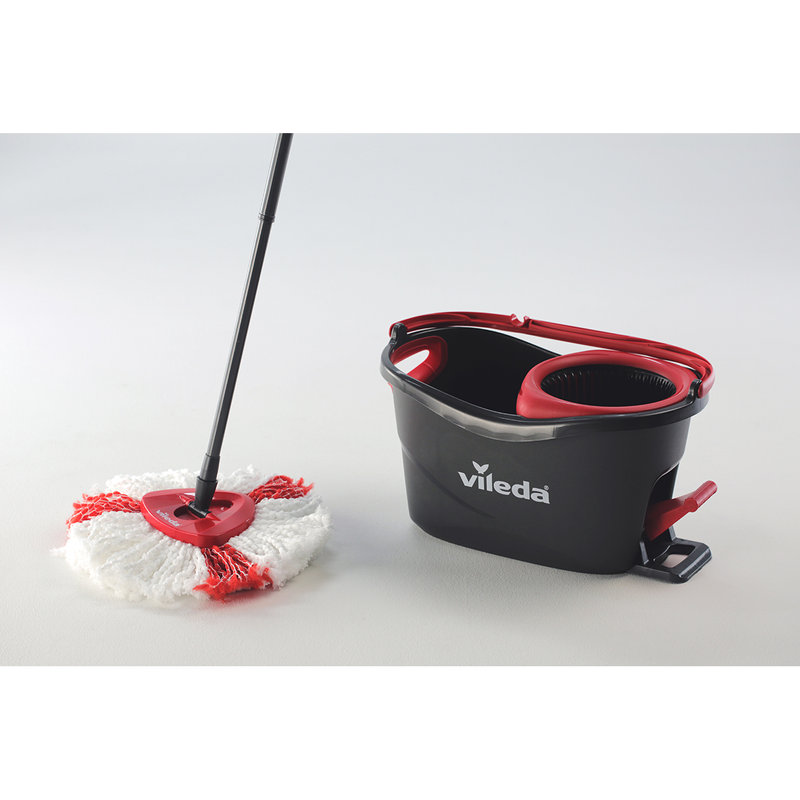 Turbo Spinmop Sistema Vileda épurateur de sol, rouge/noir - VILEDA -  Acheter sur Ventis.