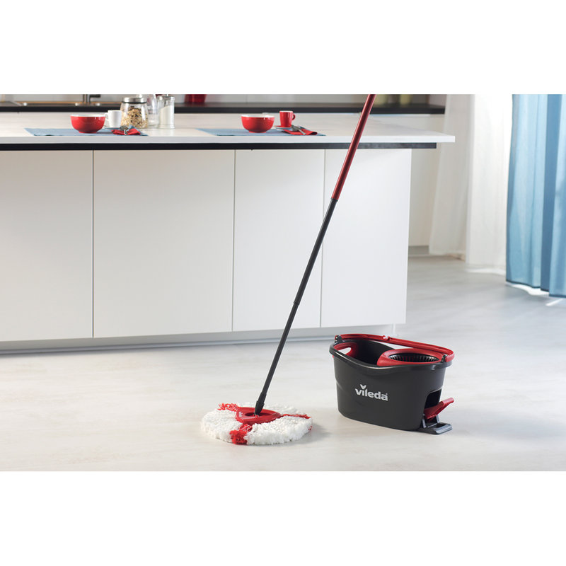 Turbo Spinmop Sistema Vileda épurateur de sol, rouge/noir - VILEDA -  Acheter sur Ventis.