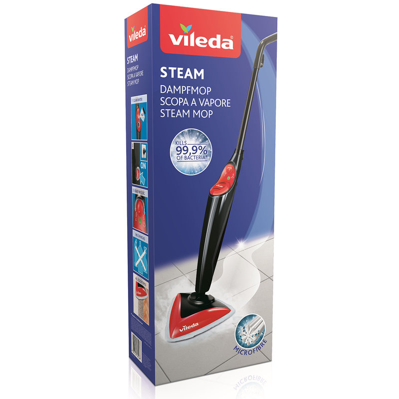 Vileda Tunisie - Le balai vapeur Steam 🧹 tue 99,9% des