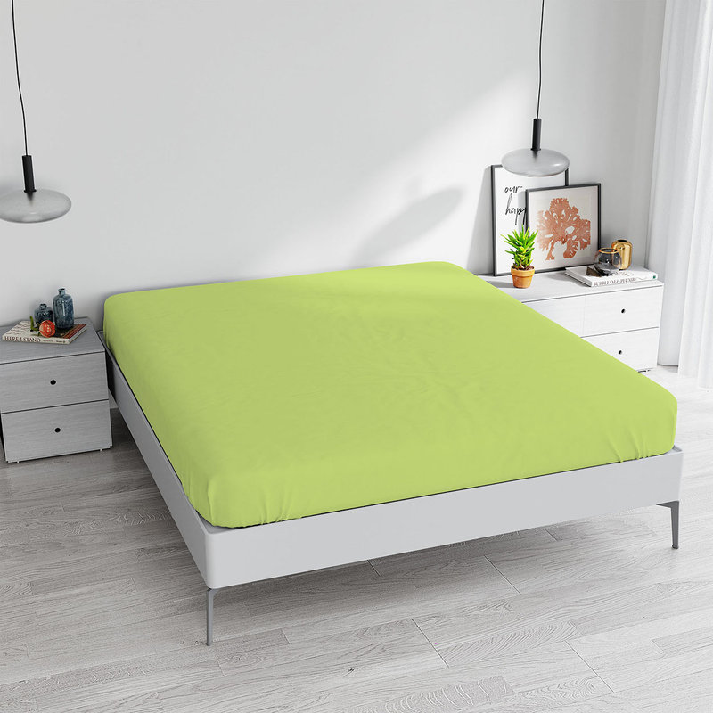 Linea Max Color lenzuola sotto con angoli, verde acido MX029 - DATEX -  Acquista su Ventis.