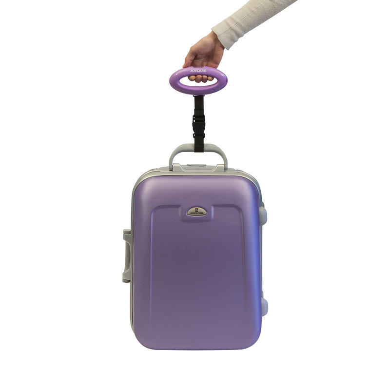 Bilancia pesa bagagli digitale, viola - Joycare - Acquista su Ventis.