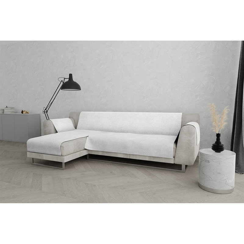 Copridivano antiscivolo penisola DX COMFORT, bianco - DATEX