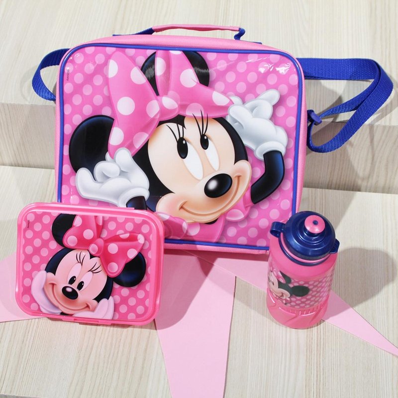 Set portamerenda con accessori Minnie