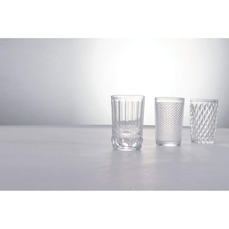 Blend Set of 6 Soft Drink Glasses 350 ml, Clear - Villa D'Este Home Tivoli  1996 - Purchase on Ventis.