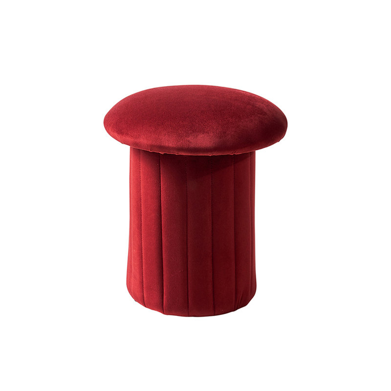 Bois - Pouf piccolo rosso cinabro - Novità Home - Acquista su Ventis.