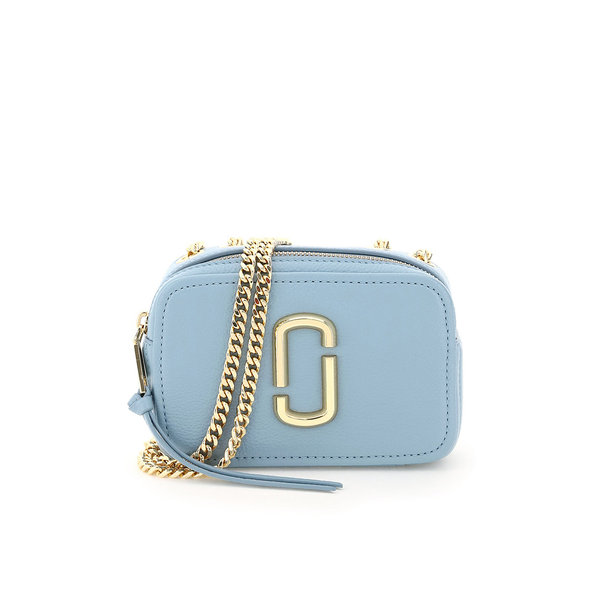 Marc Jacobs borsa Glam shot piccola color pietra blu