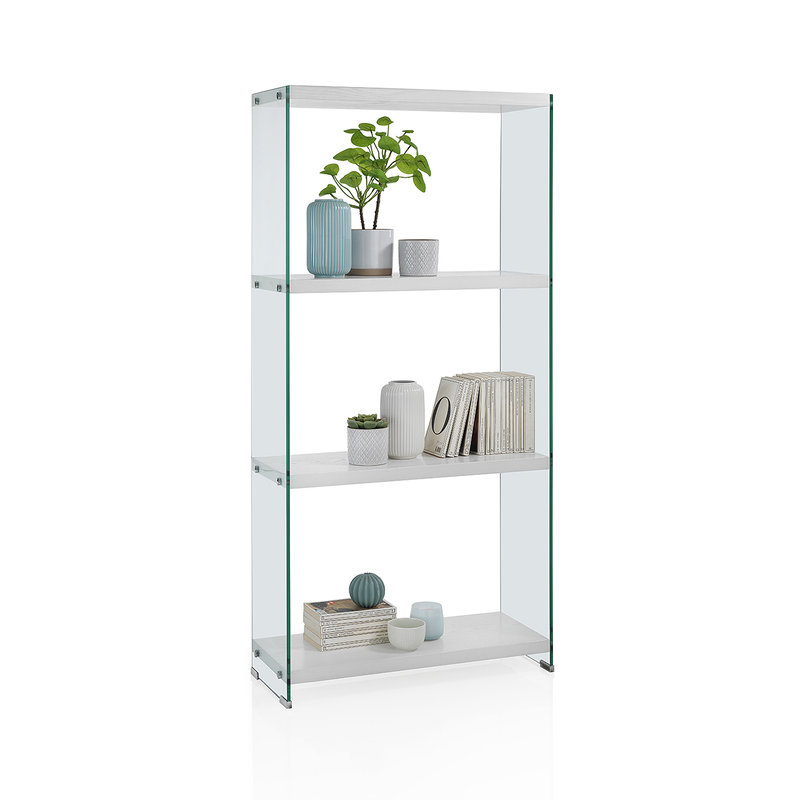 Scaffale/Libreria 3 ripiani SAL bianco – TFT Home Furniture