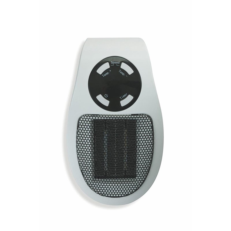 Pluggy 500w mini termoventilatore bianco con display led - Kooper by Gal -  Acquista su Ventis.