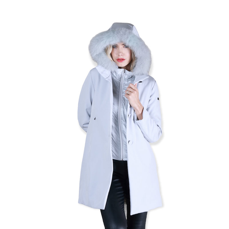 Cappotto in neoprene con pelliccia - BN 48 - Acquista su Smart BPER Zone.