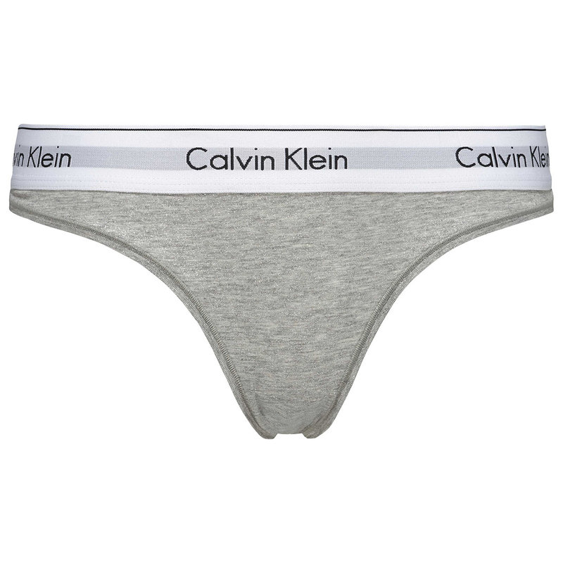 Calvin Klein PRIDE Thong - Grey Heather – Potters of Buxton