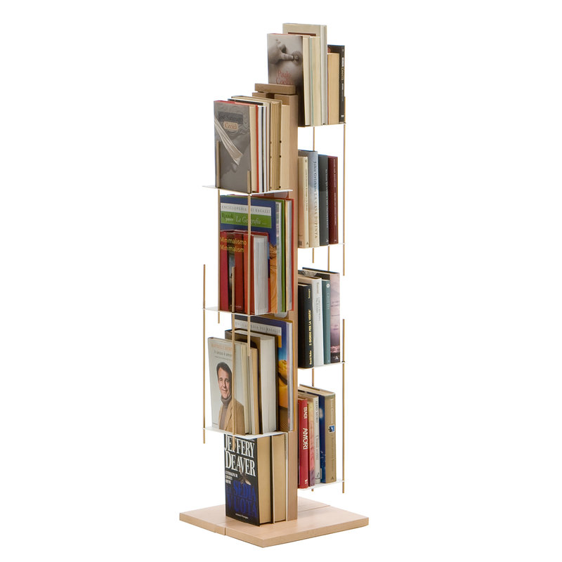 Zia Veronica MH Libreria a colonna verticale h150cm legno 10 ripiani